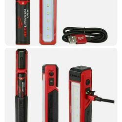 Milwaukee 445-Lumen LED Rover Rechargeable Pocket Flood Light With New Battery,BRAND NEW 