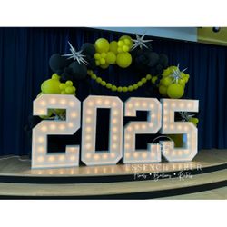Marquee Numbers And Letters 