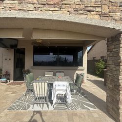 Patio table & chairs