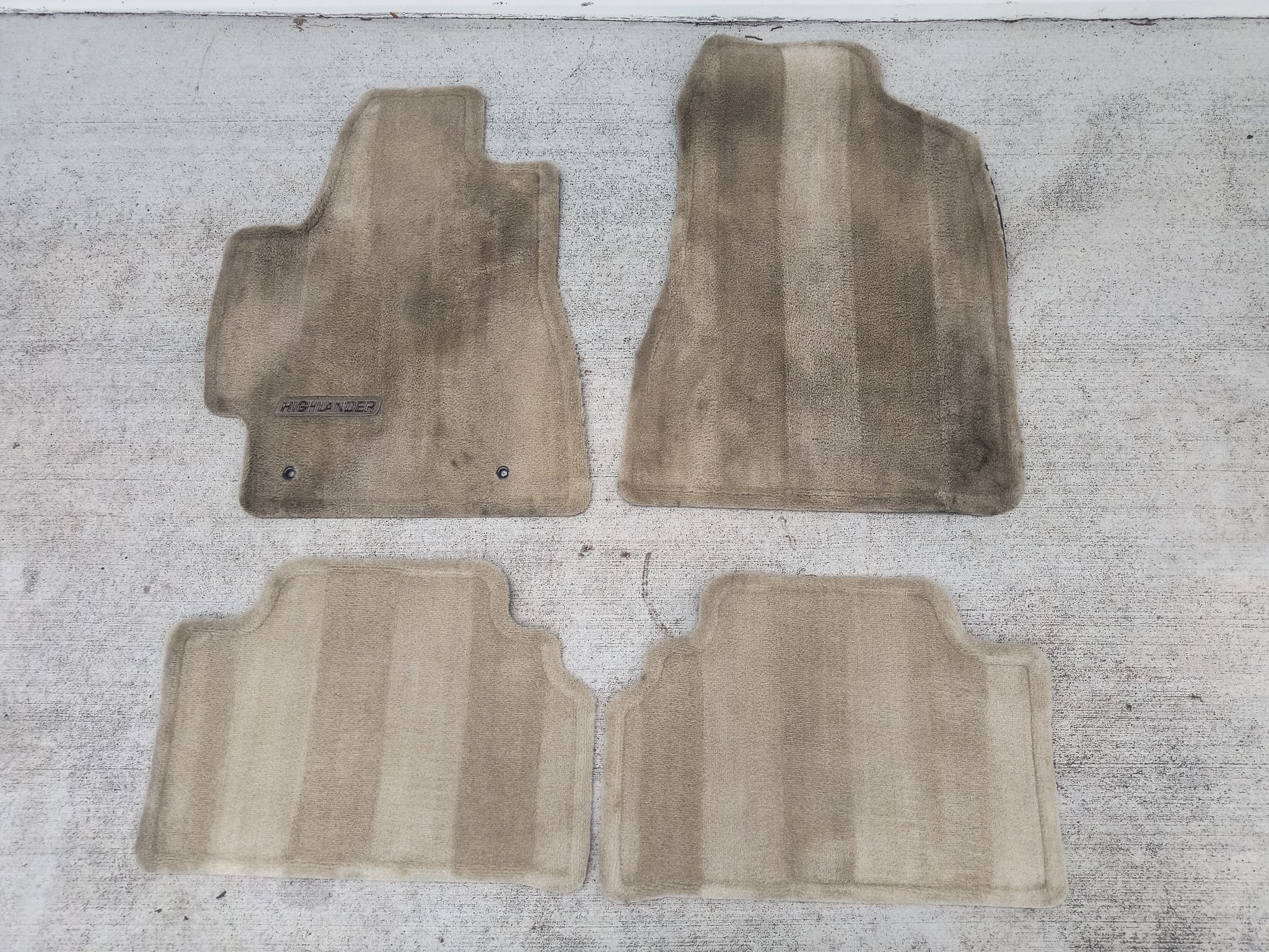 Toyota Highlander Interior Carpets