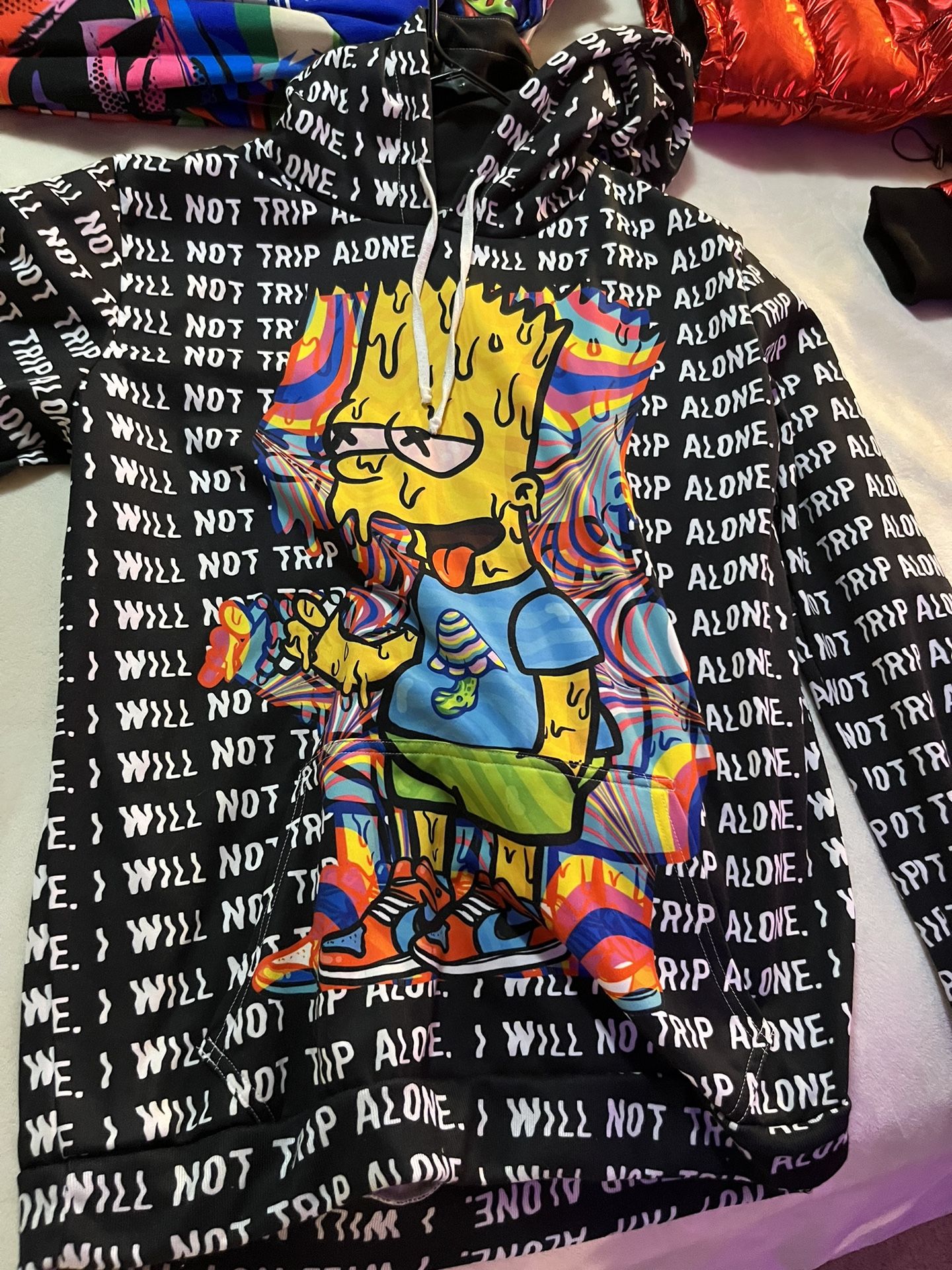 Simpsons “Trip” Joggers And Hoodie 