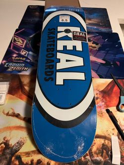 New Real Skateboard Deck 8.5” in Plastic