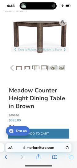Bar Height Table And 4 Chairs