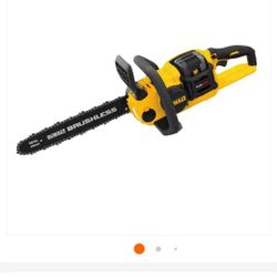DEWALT 60V MAX 16in. Brushless Battery Powered Chainsaw Kit $320