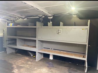Ford Transit 350 Rack and Cage.
