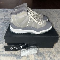 Jordan 11 Retro Cool Grey PS. Size 2.5Y