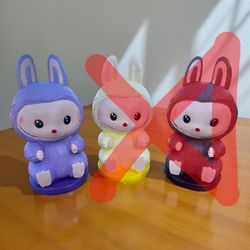 Labubu Piggy / Money Bank Purple
