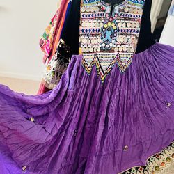 Beautiful traditional Afghani Kochi Dress 