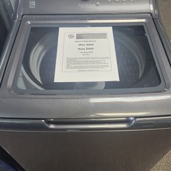4.5 cu. ft. Water Level Control Top Load Washer in Diamond Gray