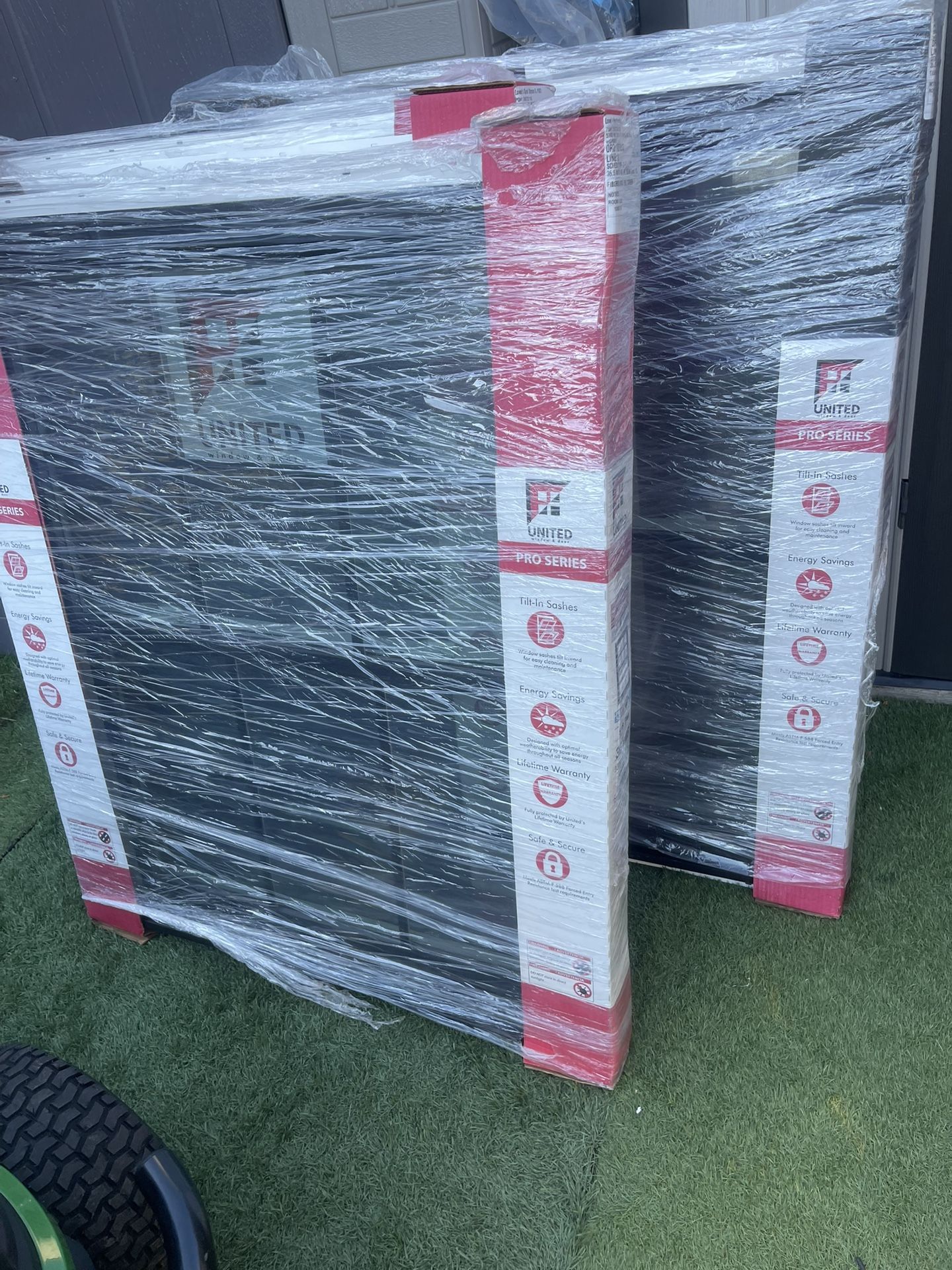 New Windows United Black Outside White Inside Size W36 H46 $220 Each I Have 4 Pices