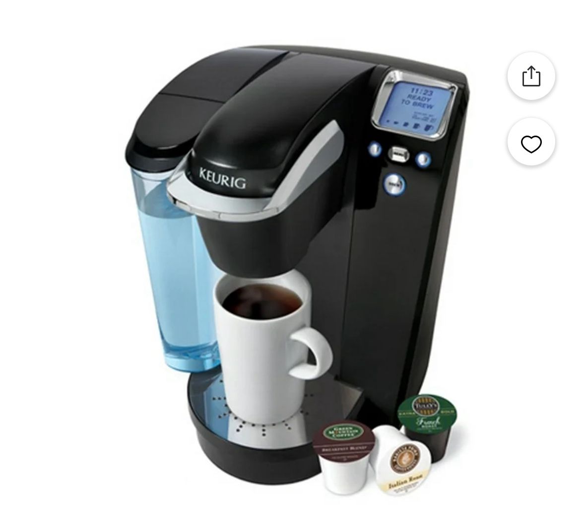 Keurig K75 Midnight Black Platinum Brewing System