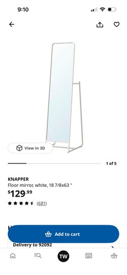 Floor mirror