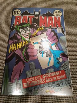 Batman #251 DC 2026 FOIL Facsimile Neal Adams Joker