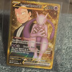 Mewtwo ex hyper rare