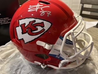 Authentic Kansas City Chiefs Autographed Helmet