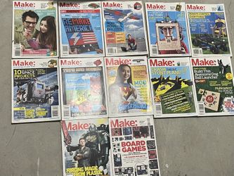 Make Magazine collection Lot