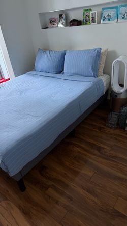 Bed frame and mattress full size
