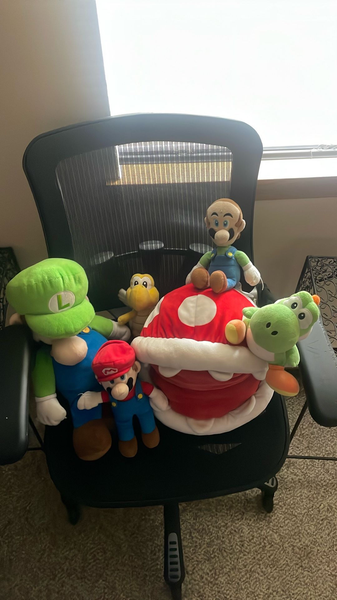 Super Mario Plushies
