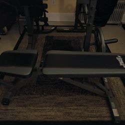 Squat RACK, Bench & Plates NEW 