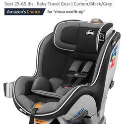 Chicco NextFit® Zip Convertible Car Seat, Rear-Facing Seat for Infants 5-40 lbs., Forward-Facing Toddler Car Seat 25-65 lbs.