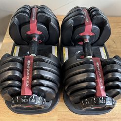 Bowflex SelectTech 552 Adjustable Dumbbells (Please read description)