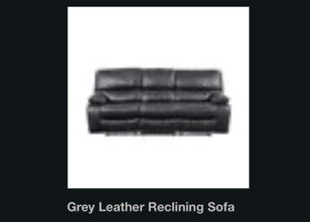 Leather sofa