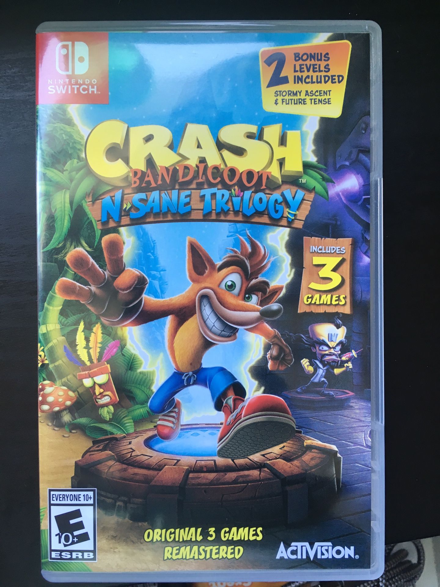 Crash Bandicoot. All 3 games! Nintendo Switch.