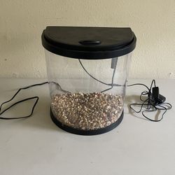 Small Fish Tank With Light 💡 And Filter 