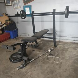 Weight Set W Bench 