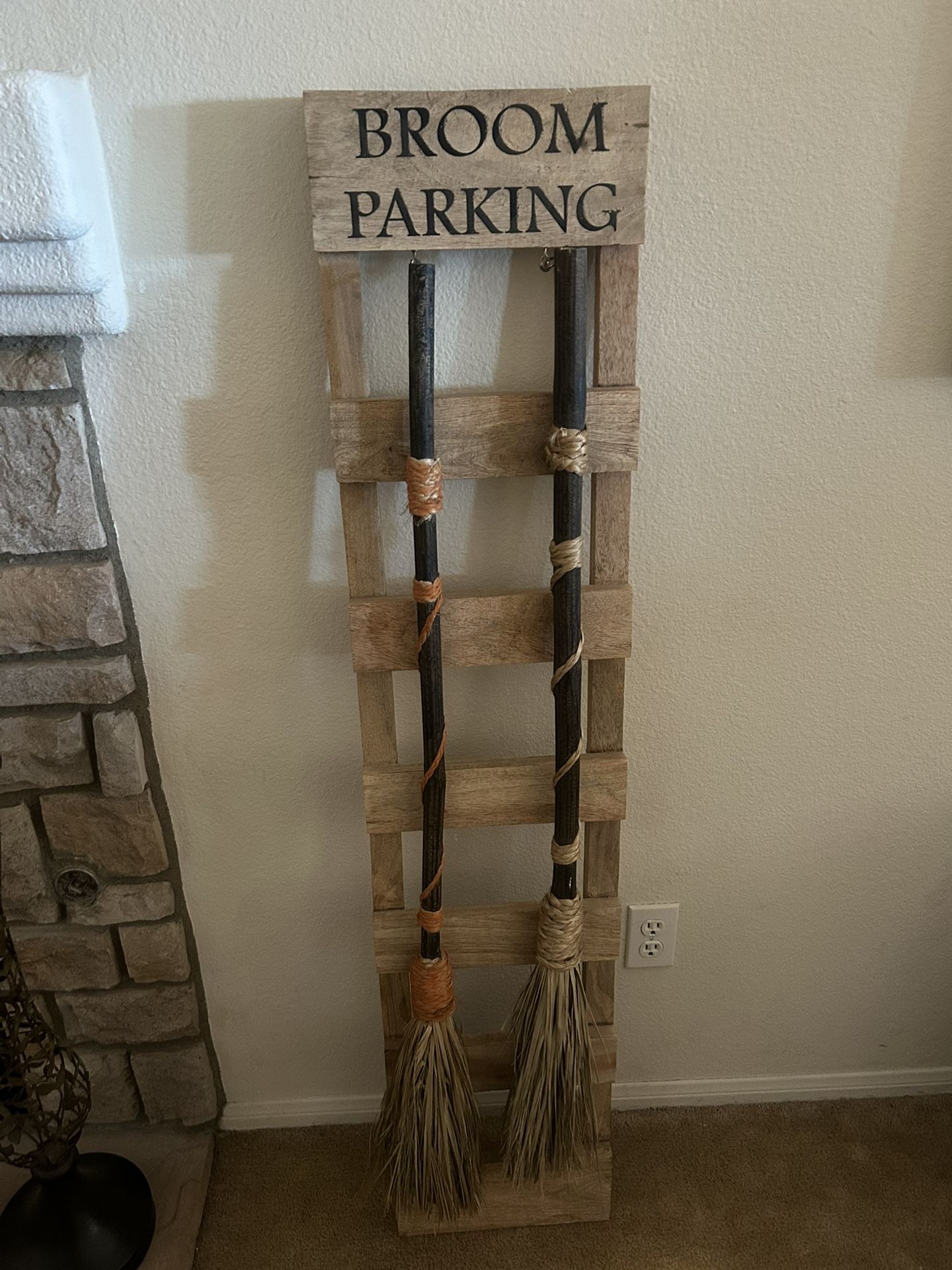 Halloween Broom Decor