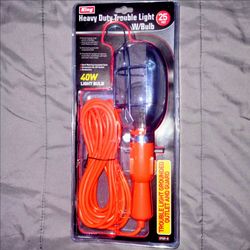 NEW heavy duty trouble work light with Bulb