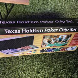 500pc Texas Hold’em Poker Set 