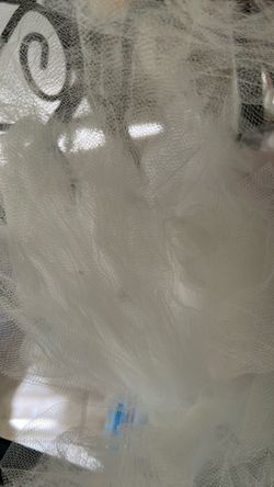 White Tulle for Wedding Decorations
