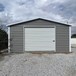 Metal shed