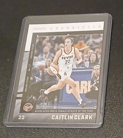 Caitlin Clark card in a hard protective case.  $10