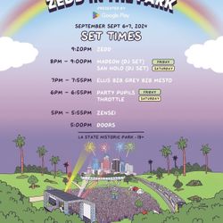 Zedd In The Park Friday 