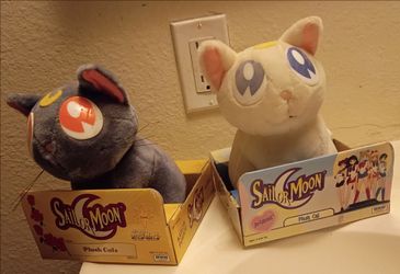 Artemis & Luna plush toys