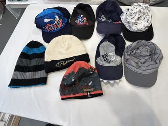 Boys Toddler Child Hat Bundle 