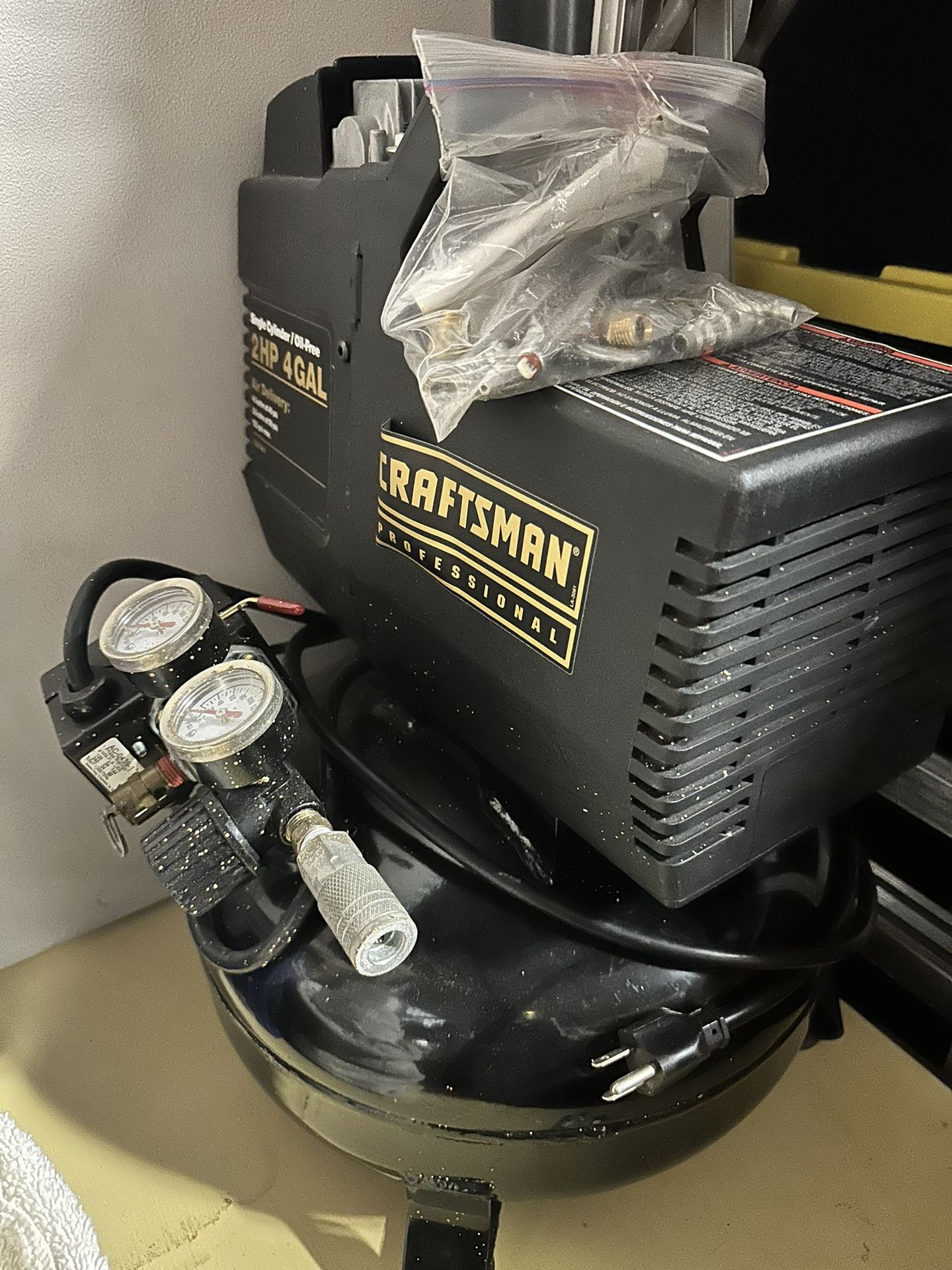 Craftsman Professional Air Compressor with 2 Hoses