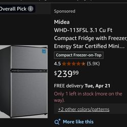 Midea Mini Fridge 