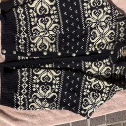 Sundt Norwegian Men’s 100% Wool Cardigan