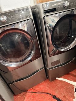 Kenmore Elite Front-Load Washer and Dryer Set