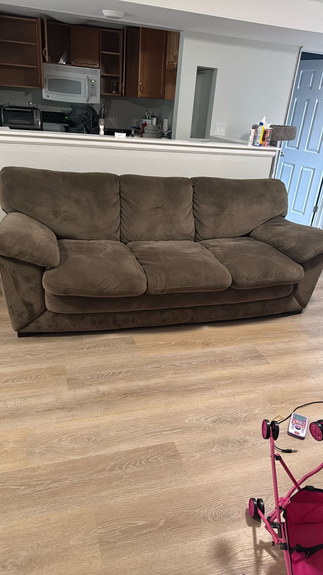 Brown Couch- Deep Seats