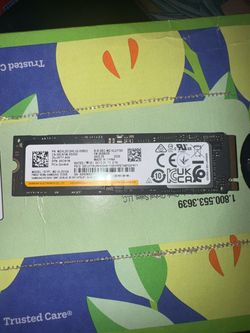 Samsungs m.2 nvme storage 512gb