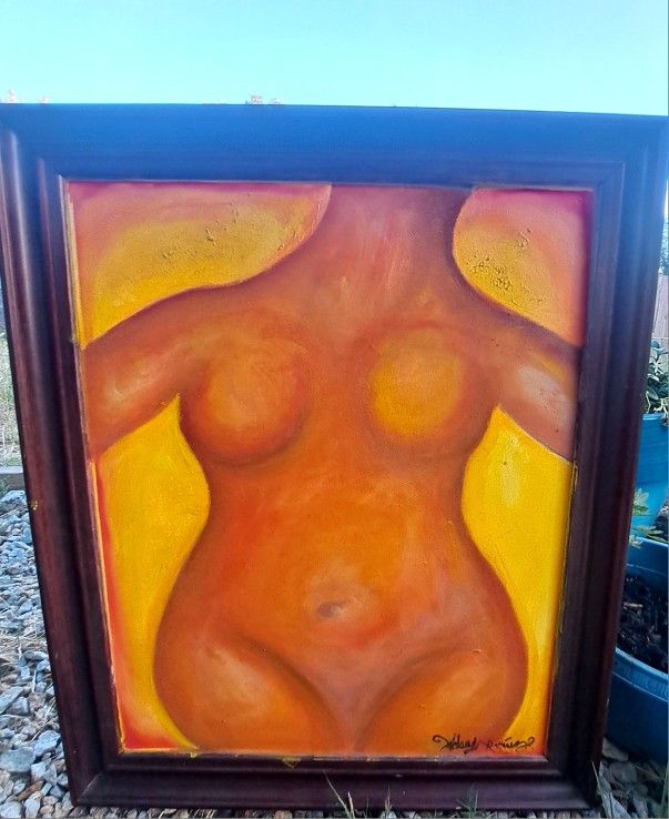 Framed Painting- $75