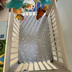 Babyletto Mini Crib With Newton Mattress