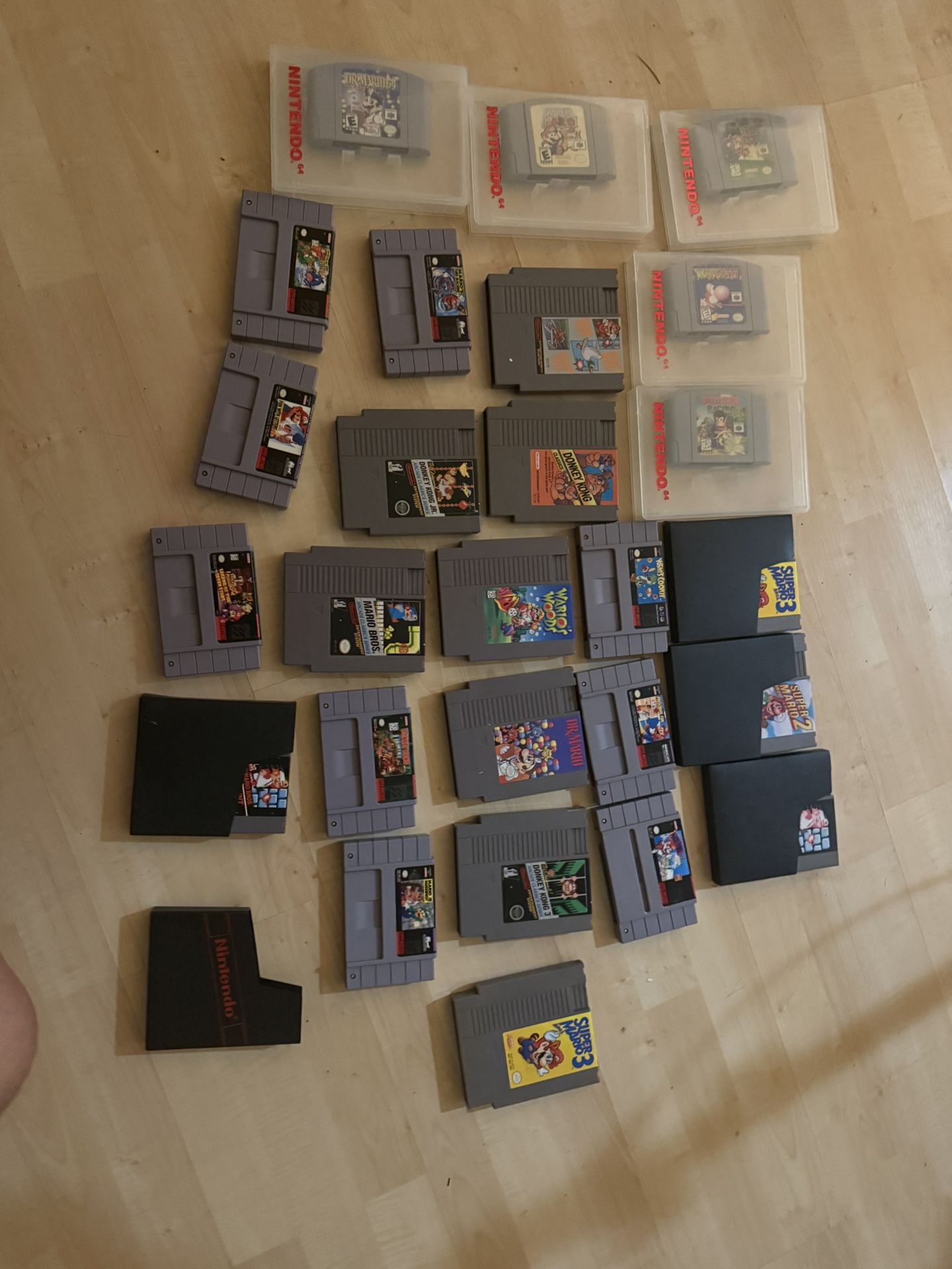 Super Mario NES & N64 Games (READ DESCRIPTION)