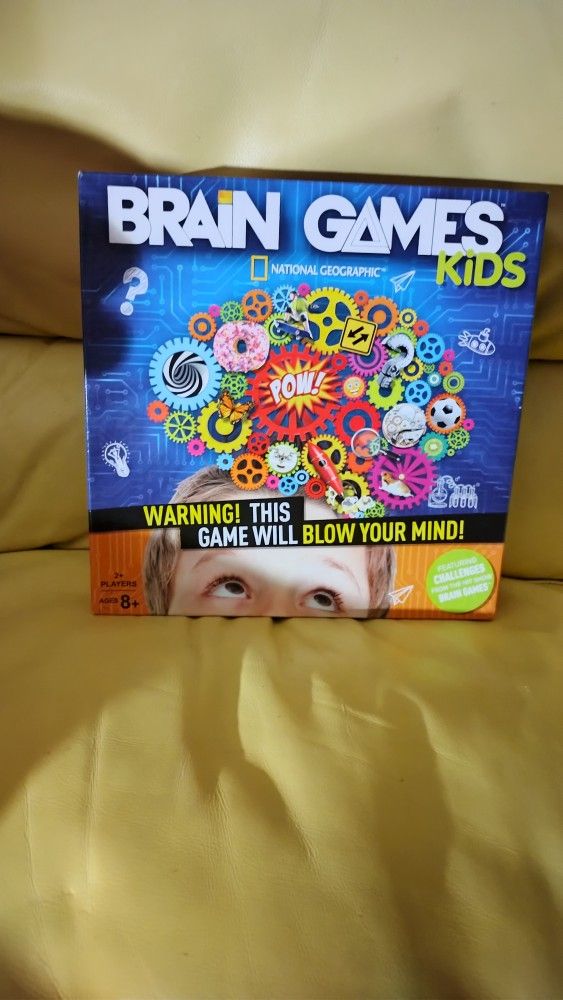 Brain Game Kids Board Game Buffalo Games National Geographic 