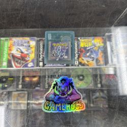 Pokemon Crystal Gameboy Color $185 Gamehogs 11am-7pm