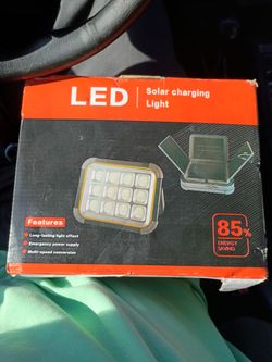 LED Solar Charging Light